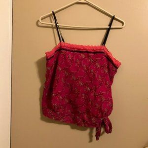 Pretty Red Berry Top Camisole